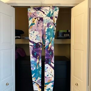 Colorful Abstract 2XL Leggings